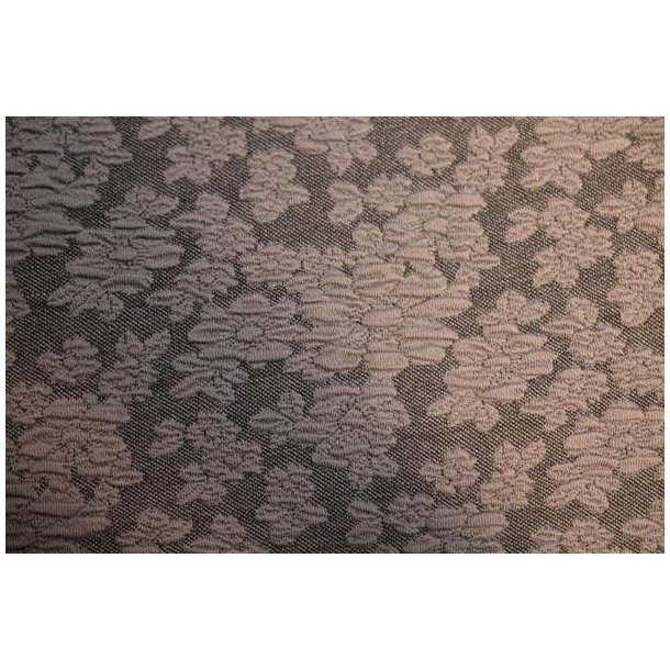�kotex jacquard Gr� m/blomster