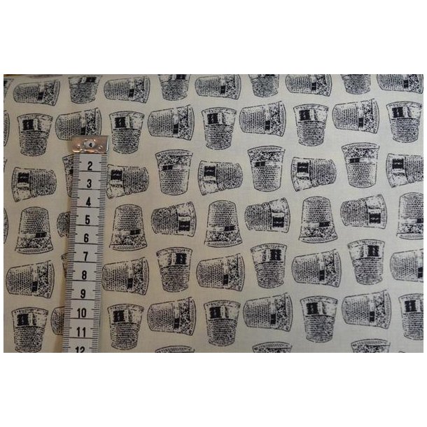 Patchworkstof m/fingerb�l