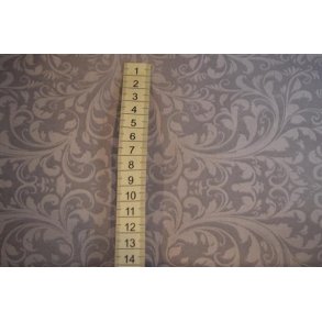 Gr� patchwork stof m/ranker