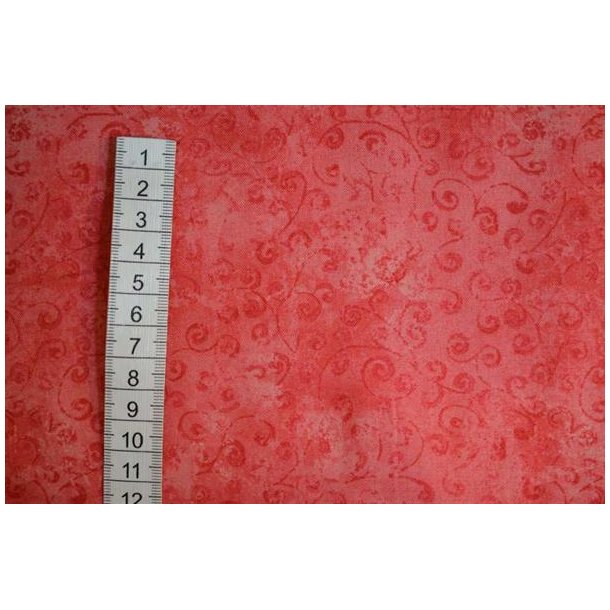 Koralr�d meleret m/snirkler