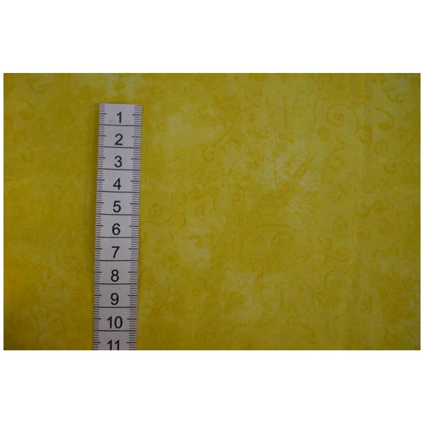 Karrygul meleret m/snirkler