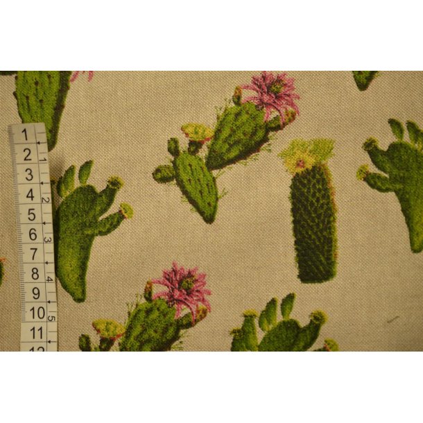 Halv panama m/Kaktusser