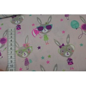 �kotex bomuld Kanin m/briller