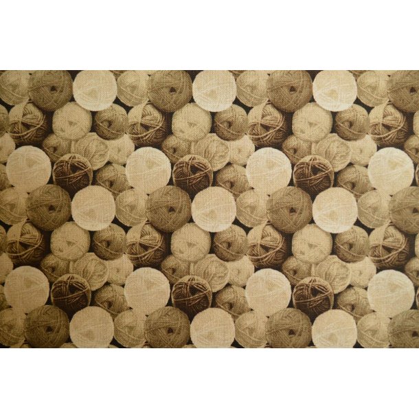 Patchworkstof Garnn�gle Beige