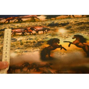 �kotex bomulds jersey m/Heste