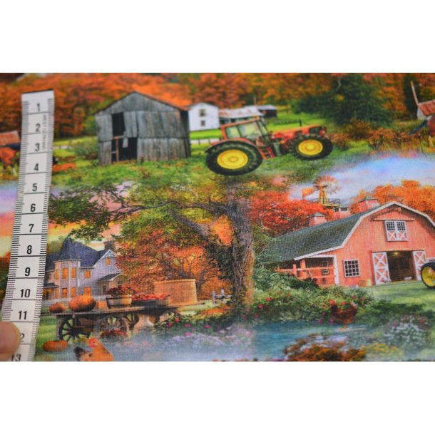 �kotex bomulds jersey m/Landbrug