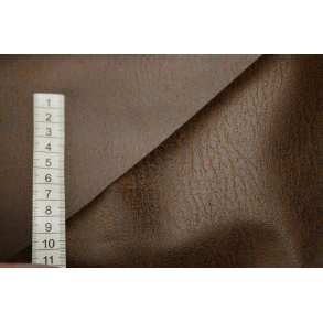 Skindlook m/struktur  N�ddebrun