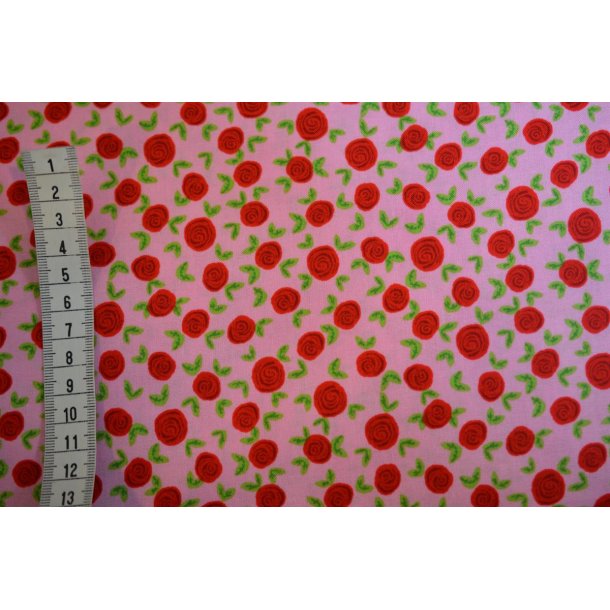 Patchworkstof m/sm� blomster