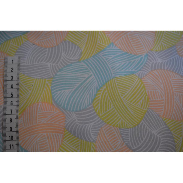 Patchworkstof m/garnn�gler