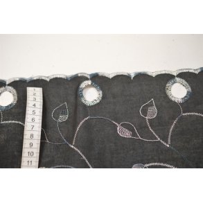 Cafegardin Sort m/lys bladm�nster 45