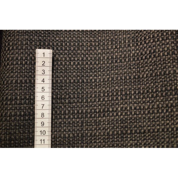 Bristol m�belstof Brun m/tr�de m�rkbrun