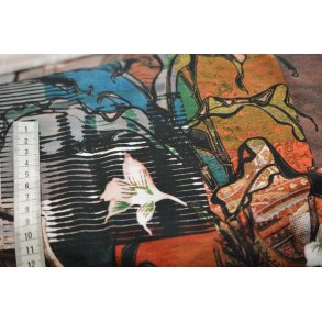 Viscose jersey m/print