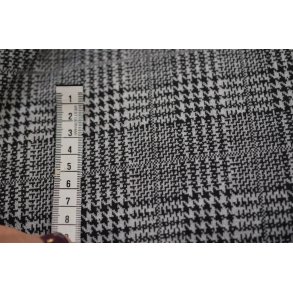 Kraftig jersey Ternet Lysgr�/Sort