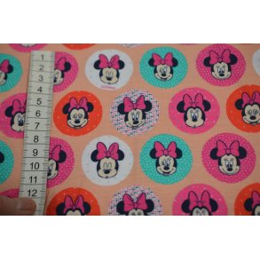 �kotex bomulds jersey m/Minnie Mouse