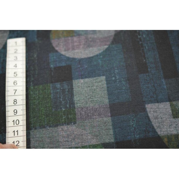 Kraftig jersey m/print