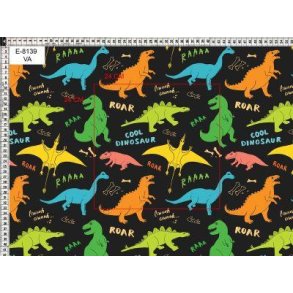 �kotex bomulds jersey m/Dinosaur