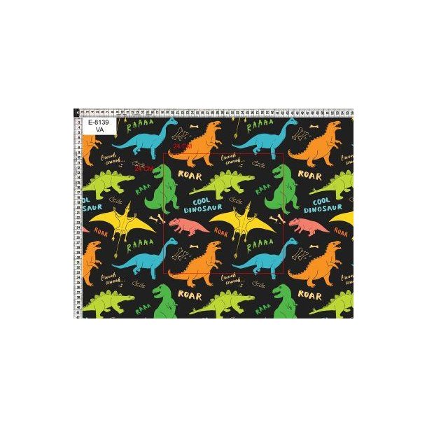 �kotex bomulds jersey m/Dinosaur