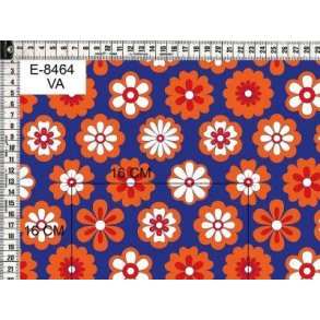 �kotex bomulds jersey m/blomster