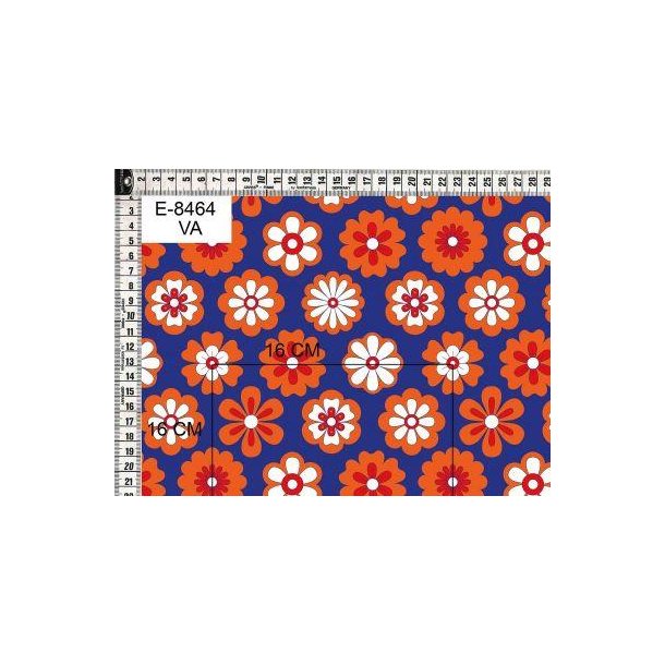 �kotex bomulds jersey m/blomster