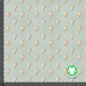 Gots rib jersey, Balloner