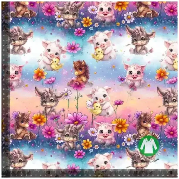 �kotex bomulds jersey, Bondeg�rdsdyr