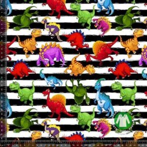 �kotex bomulds jersey m/Dinosaur