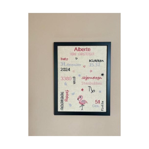 F�dselsminde Flamingo