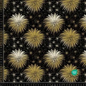 �kotex bomulds jersey, Guldbrokader