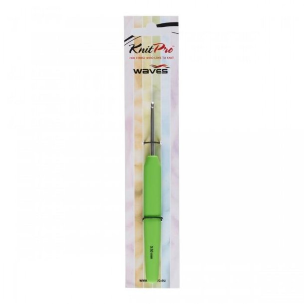 Knitpro waves h�klen�le 3,50mm Gr�n