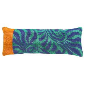 Henna, aflang n�lepude bl�gr�n/gul