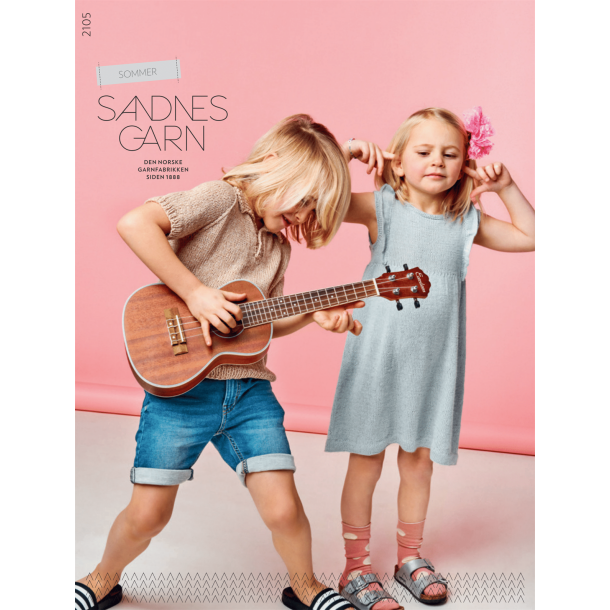 Sommerbarn h�fte  fra Sandnes garn