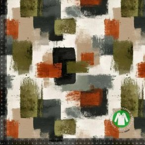 �kotex bomulds jersey, Abstrakte firkanter