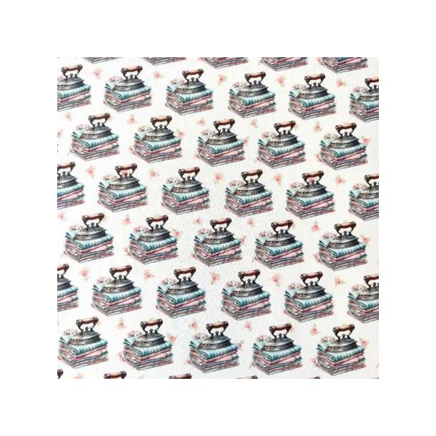 �kotex bomuld, Strygejern p� pude