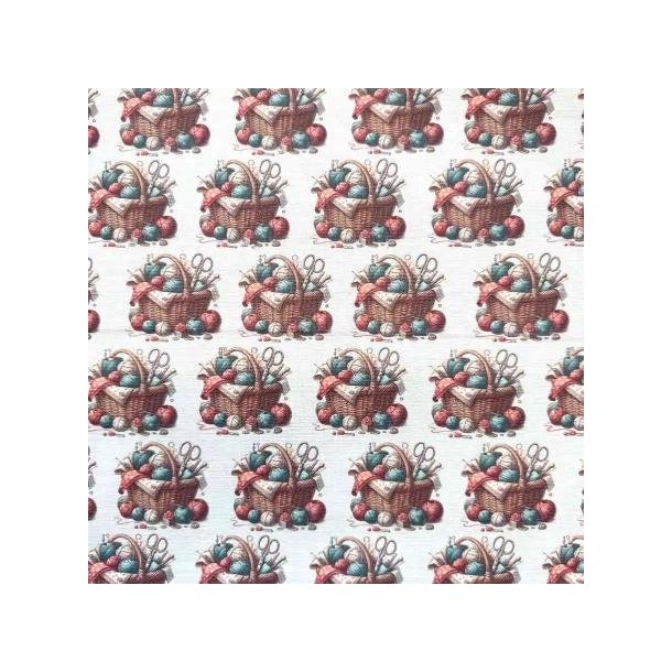 �kotex bomuld, Kurv m/garnn�gler