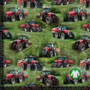 �kotex bomulds jersey, Traktor