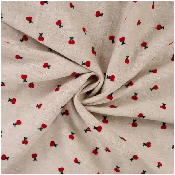 H�r med broderi, Kirseb�r