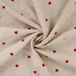 H�r med broderi, Hjerter