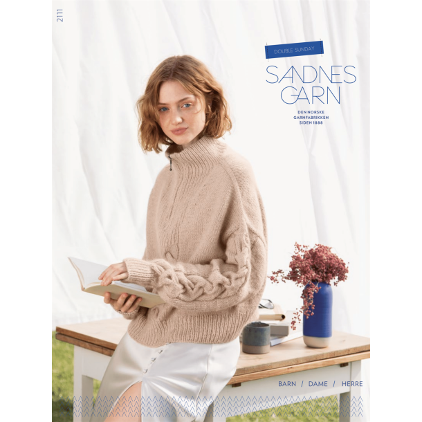 Double sunday h�fte fra Sandnes garn