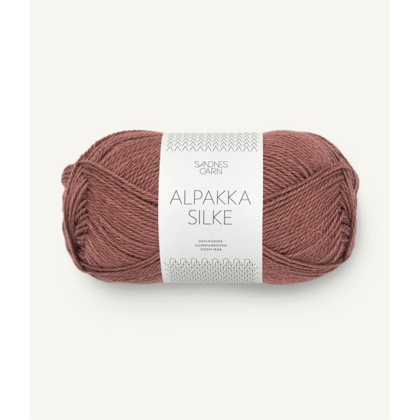 Alpakka silke, Plommerosa