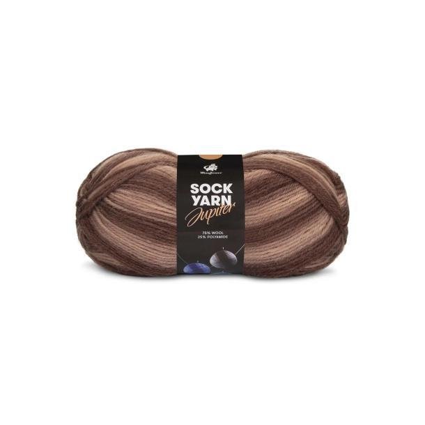 Jupiter Sock yarn, Brun