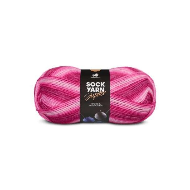 Jupiter Sock yarn, Pink