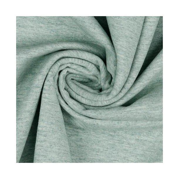 �kotex bomulds jersey, Green melange