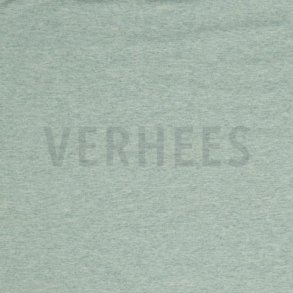 French terry , Green melange