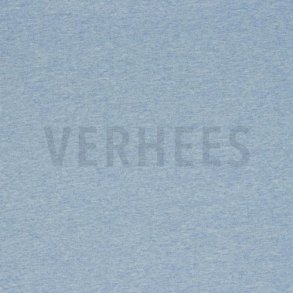 French terry melange, Blue
