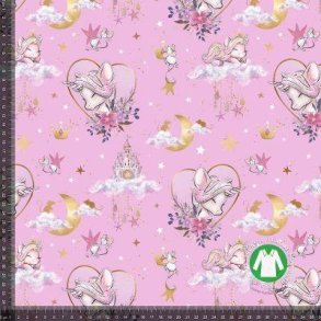 �kotex bomulds jersey m/Unicorn