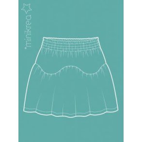 Nederdel m/fl�se str. 1-8 �r