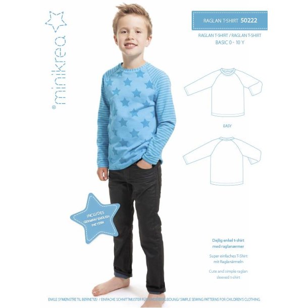 Raglan T-shirt 0-10 �r