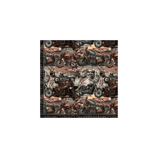�kotex bomulds jersey m/Motorcykler