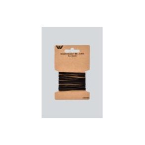 Rund elastik 1,5mm sort