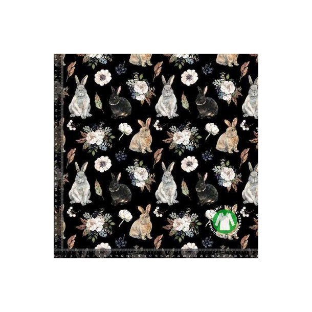 �kotex bomulds jersey m/Kaniner